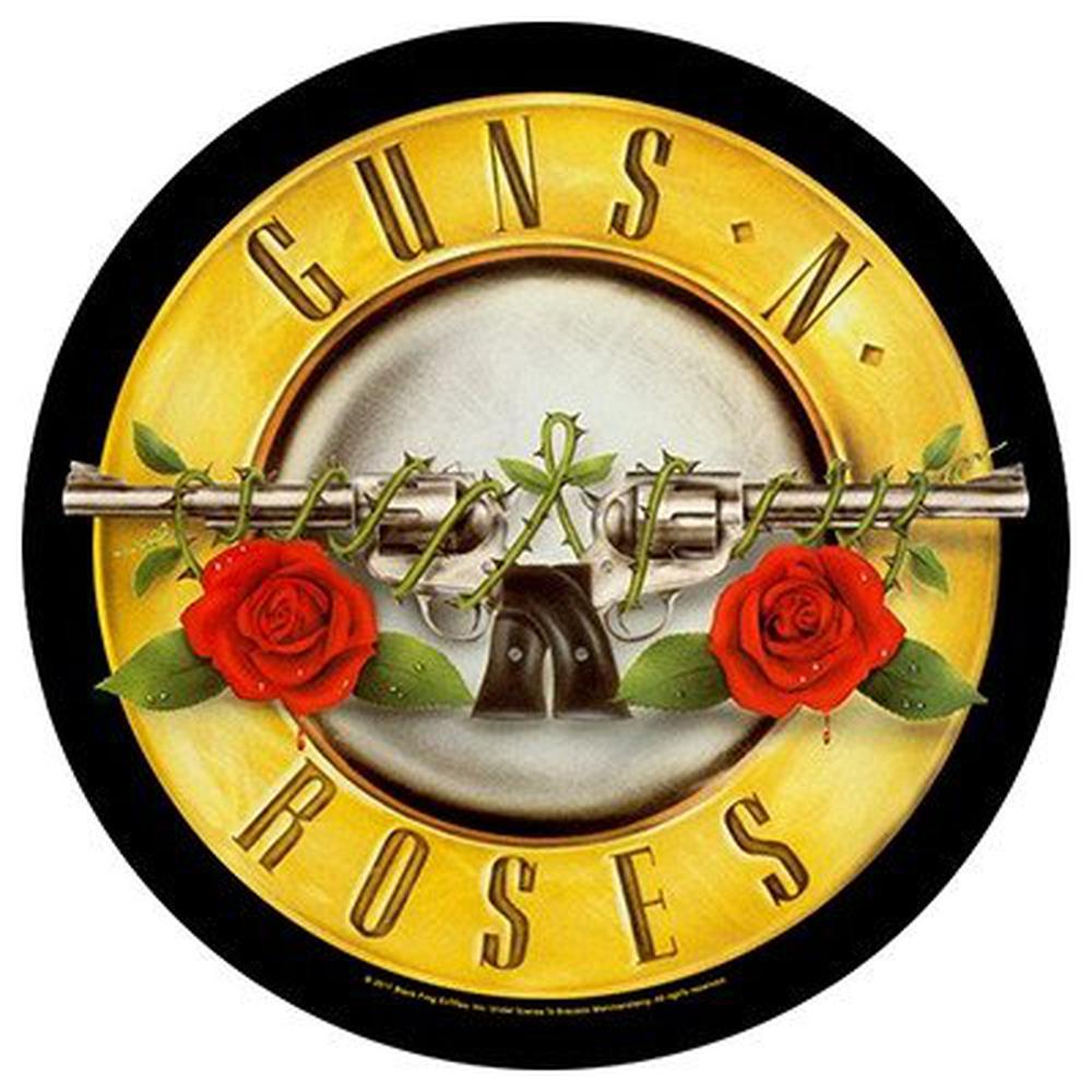 Guns N' Roses - Bullet Logo Rückenaufnäher - Mehrfarben